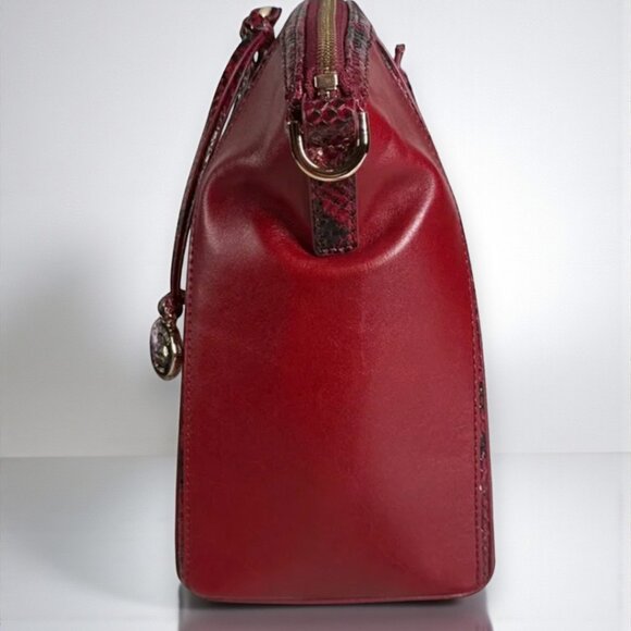 💛SOLD💛 Brahmin Duxbury Leather Satchel "Embrace Dietrich" - New - Picture 10 of 13